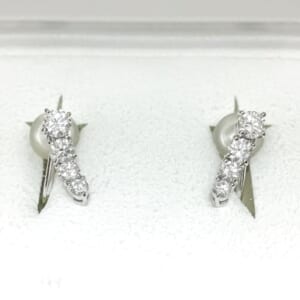 ダイヤモンドイヤリング 0.37ct