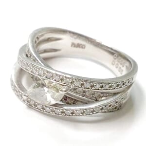 ダイヤモンドリング 0.566ct PT900 サイズ11