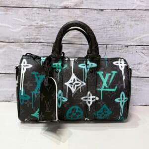 ルイヴィトン モノグラムエクリプス キーポルバンドリエール25 M21399