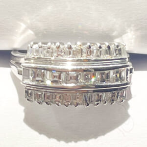 ダイヤモンドリング PT900