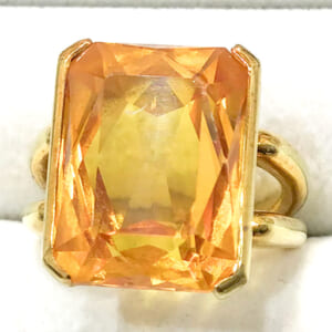 シトリンリング 15.82ct