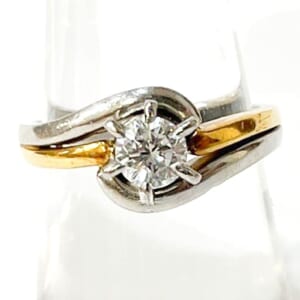 ダイヤモンドリング 0.388ct