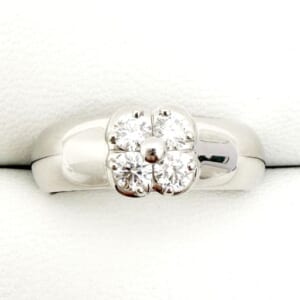 ミキモト ダイヤモンドリング 0.314ct 10号 PT950