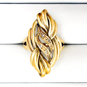 ダイヤモンドリング K18