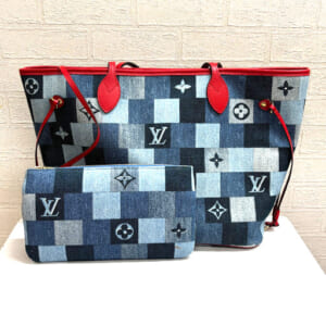 ルイヴィトン モノグラムデニム ネヴァーフルMM M44981