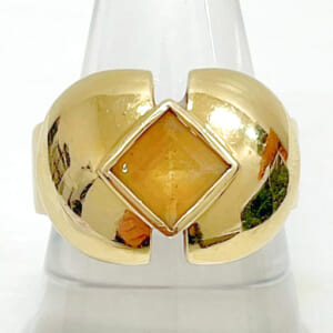 シトリンリング K18