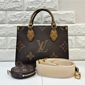 ルイヴィトン モノグラムジャイアントリバース オンザゴーPM M46373