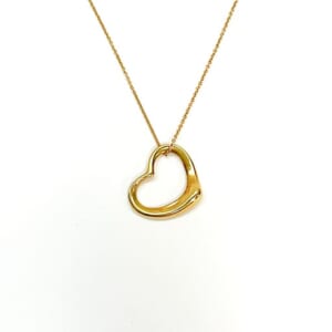 ティファニー オープンハートネックレス