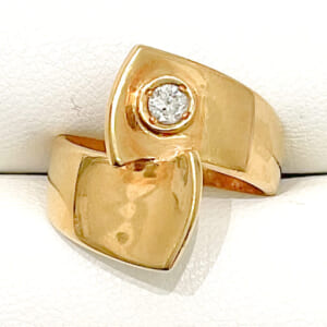 ダイヤモンドリング K18