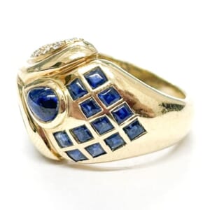 サファイアリング 0.62ct