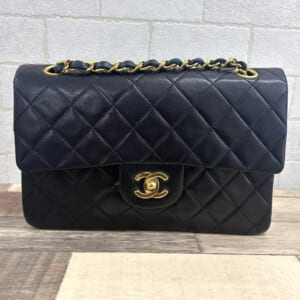 シャネル マトラッセ チェーンショルダーバッグ 23 A01113 ラムスキン ゴールド金具