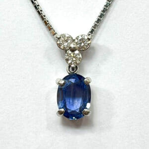 サファイアネックレス 1.37ct