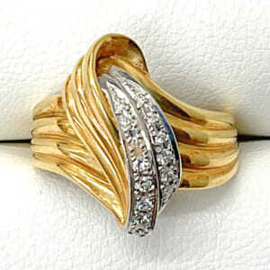 ダイヤモンドリング 0.12ct