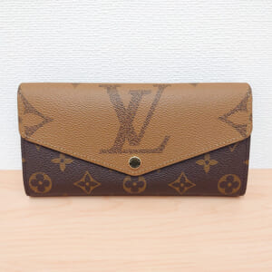 ルイヴィトン モノグラムジャイアントリバース ポルトフォイユサラ M80726