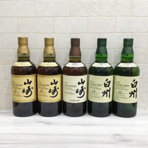 山崎 12年 シングルモルト など5点