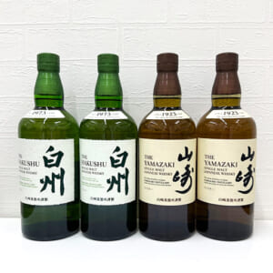 山崎 NV シングルモルト など4点