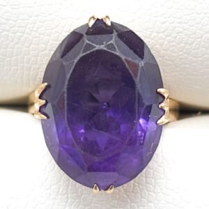 アメシストリング K18