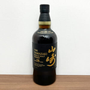 山崎 18年 シングルモルト 旧品(トップ3行) 箱無し
