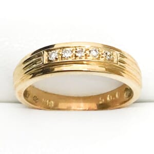 ダイヤモンドリング K18