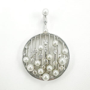 真珠ペンダントトップ 3mm