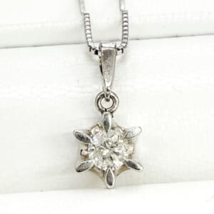 ダイヤモンドペンダント 0.39ct
