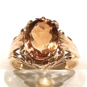 シトリンリング K18