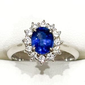 サファイアリング 1.280ct