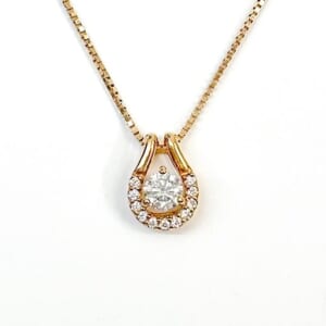ダイヤモンドネックレス 0.162ct