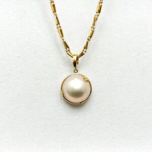 真珠ネックレス K18