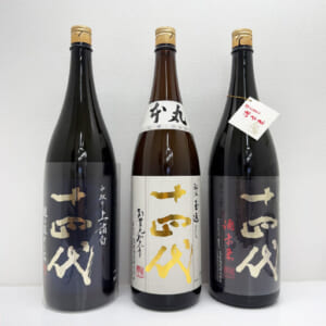 十四代 純米大吟醸 大極上諸白 酒未来 1800ml 2025 など3点