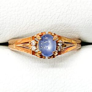 サファイアリング 0.53ct