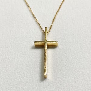 ティファニー ティファニークロスペンダント K18