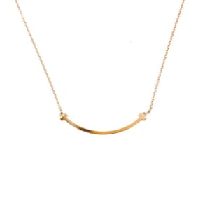 ティファニー Tスマイルペンダント スモール