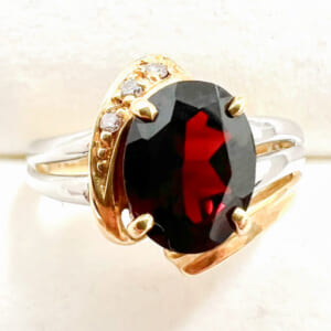 ガーネットリング 2.17ct