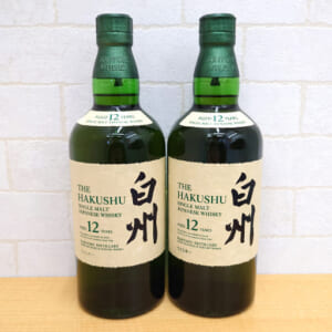 白州 12年 シングルモルト など2点
