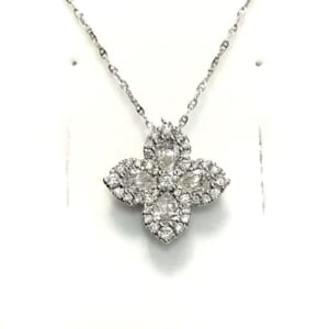 ダイヤモンドネックレス K18