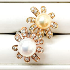 真珠リング 7.2mm