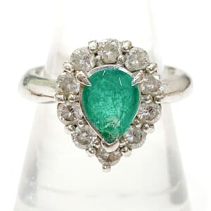 エメラルドリング 0.920ct