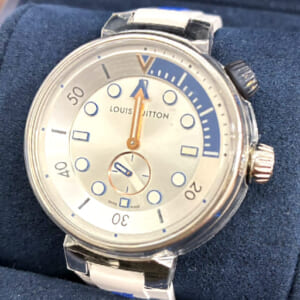 ルイヴィトン タンブールストリートダイバー QA124A パシフィックホワイト