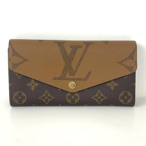 ルイヴィトン モノグラムジャイアントリバース ポルトフォイユサラ M80726