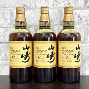 山崎 12年 シングルモルト など3点