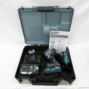 日立(HiKOKI) コードレスインパクトドライバ WH36DD 2XHSZ アイスグレー 中古