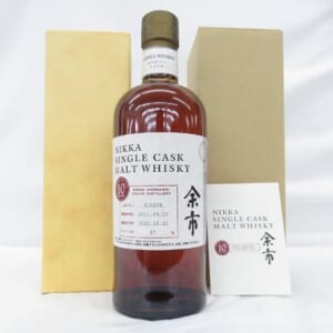 余市 シングルカスクモルト 10年 2011-2021 箱/冊子付