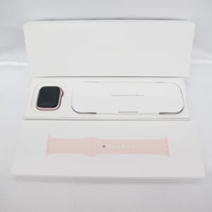 中古品 Apple アップル Apple Watch Series9 41mm GPS+Cellular MRQN3J/Aピンクアルミニウム/ライトピンクスポーツバンド