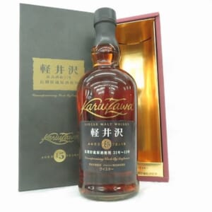 軽井沢 15年 長期貯蔵原酒使用 31年〜15年 箱付