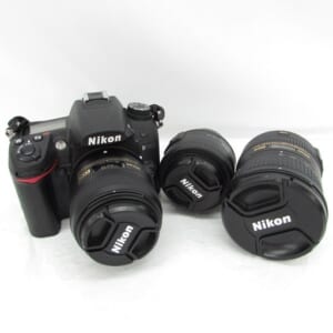 Nikon ニコン デジタル一眼レフカメラ D7000 AF-S MICRO 40mm/35mm/18-200mm レンズ3本セット 中古品