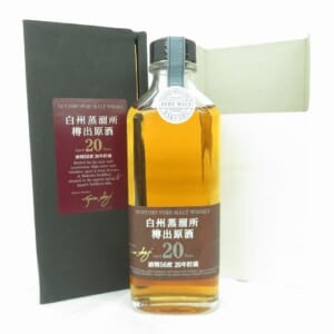 白州蒸溜所 樽出原酒 20年貯蔵 190ml 箱付