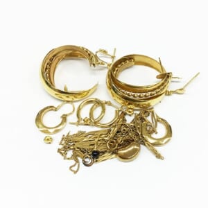 K18 ネックレス・ピアス・耳かき など8点