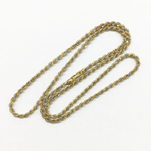 K18×Pt850 ネックレス