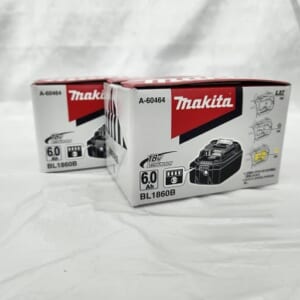 マキタ リチウムイオンバッテリー BL1860B 2台